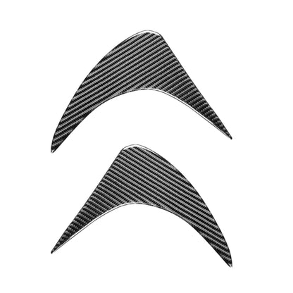 2 PCS / Set Carbon Fiber Car Front Lamp Eyebrow Decorative Sticker for Toyota GT86 / Subaru BRZ 2012-2016, Drop Glue Version by buy2fix