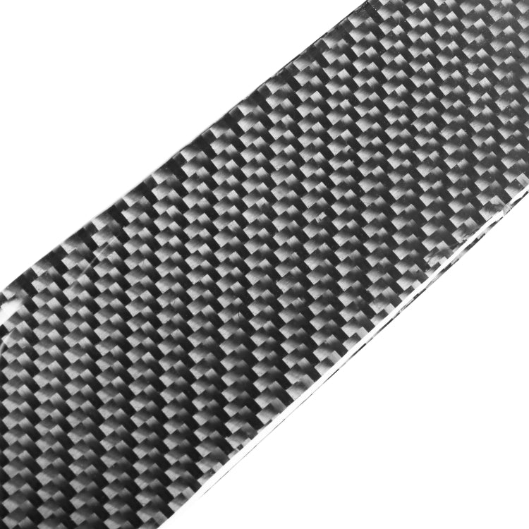 2 PCS / Set Carbon Fiber Car Lamp Eyebrow Decorative Sticker for BMW X5 / F15 2014-2018, Drop Glue Version by buy2fix