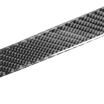 2 PCS / Set Carbon Fiber Car Lamp Eyebrow Decorative Sticker for BMW E39 1997-2003, Drop Glue Version by buy2fix