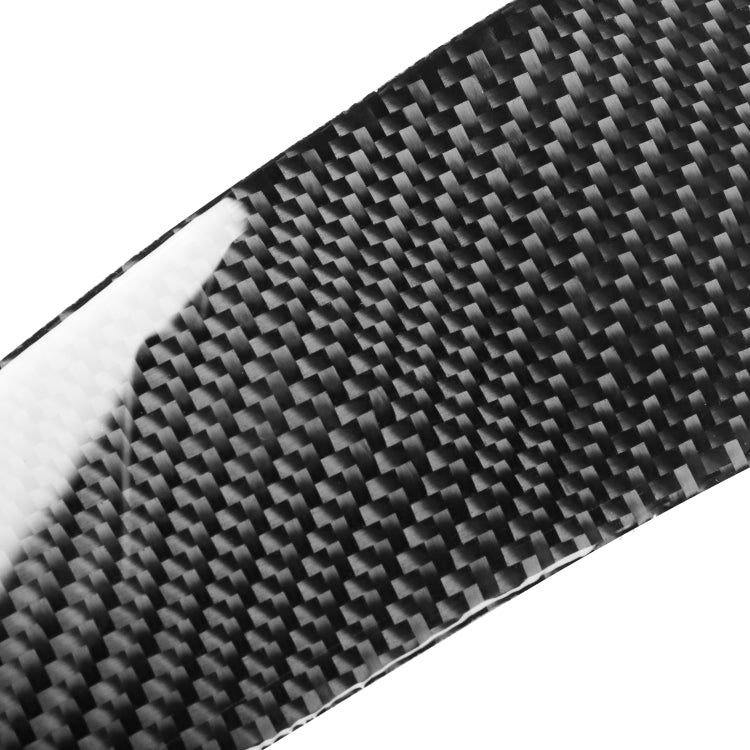 2 PCS / Set Carbon Fiber Car Lamp Eyebrow Decorative Sticker for Mazda 3 2010-2013 / M3 Xingcheng, Drop Glue Version by buy2fix