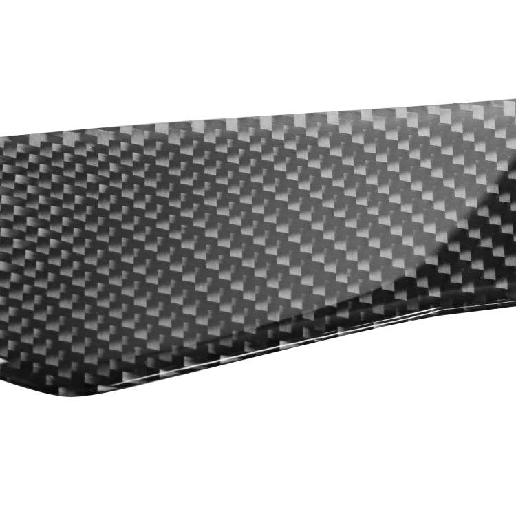 2 PCS / Set Carbon Fiber Car Lamp Eyebrow Decorative Sticker for BMW Z4 / E89 2009-2015, Drop Glue Version by buy2fix