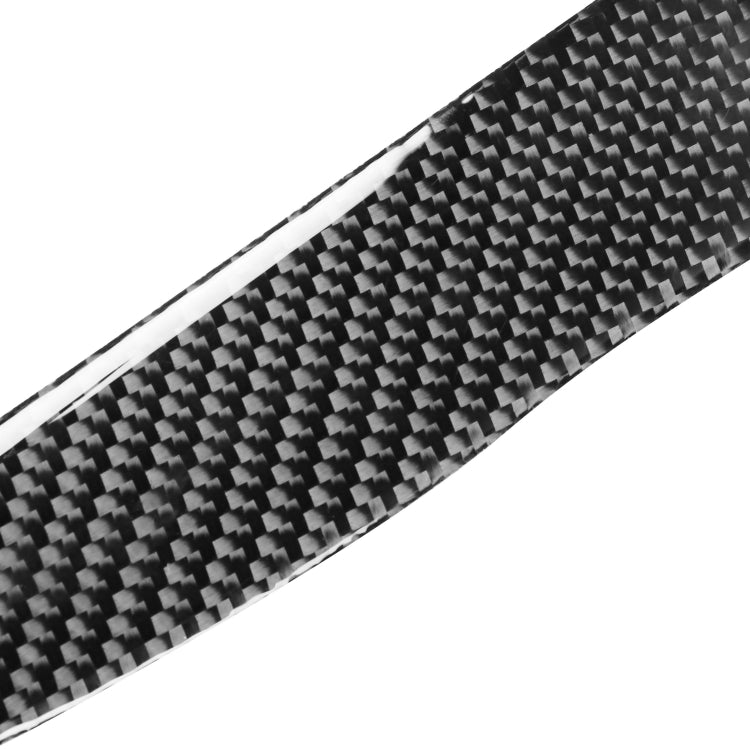 2 PCS / Set Carbon Fiber Car Lamp Eyebrow Decorative Sticker for BMW X5/E70 2010-2012, Drop Glue Version by buy2fix