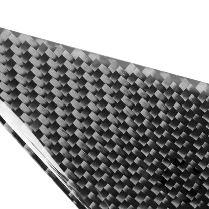 2 PCS / Set Carbon Fiber Car Lamp Eyebrow Decorative Sticker for BMW X1/E84 2009-2014, Drop Glue Version by buy2fix