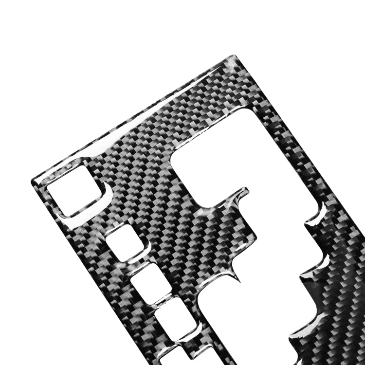 Carbon Fiber Car Gear Panel Decorative Sticker for Toyota 4Runner 2010-2020, Suitable for Left Driving by buy2fix