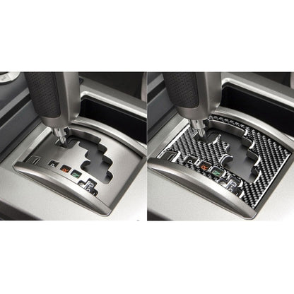 Carbon Fiber Car Gear Panel Decorative Sticker for Toyota 4Runner 2010-2020, Suitable for Left Driving by buy2fix