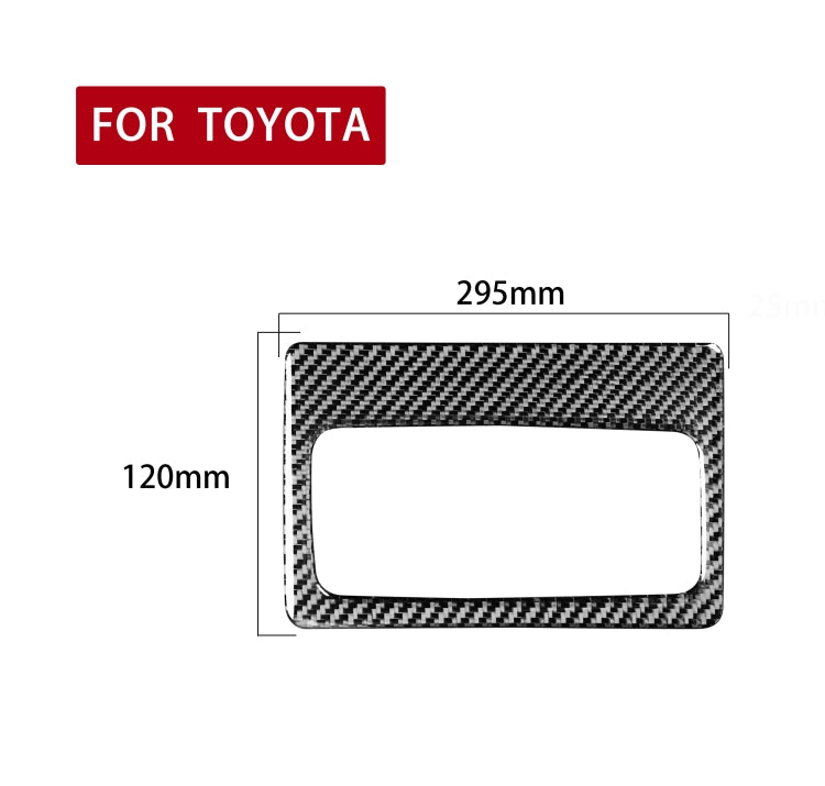Carbon Fiber Car Rear Air Outlet Decorative Sticker for Toyota 4Runner 2010-2020 by buy2fix