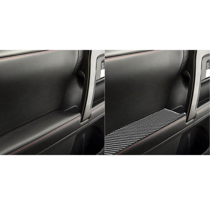 4 PCS / Set Carbon Fiber Car Door Inner Armrest Decorative Sticker for Toyota 4Runner 2010-2020 - In Car by buy2fix | Online Shopping UK | buy2fix