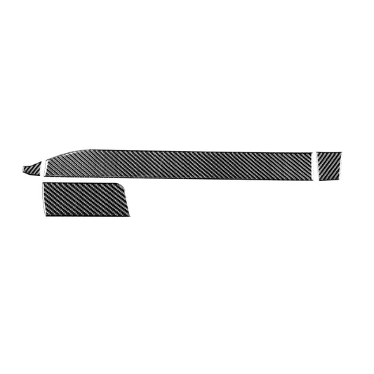 4 PCS / Set Carbon Fiber Car Center Console Decorative Sticker for Toyota 4Runner 2010-2020, Suitable for Left Driving - Car Interior Mouldings by buy2fix | Online Shopping UK | buy2fix
