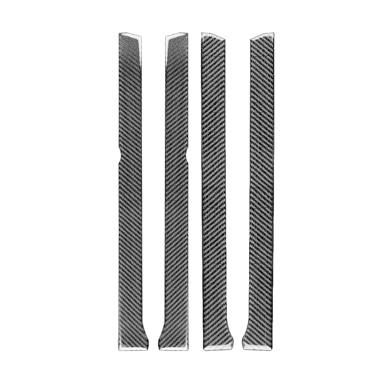 4 PCS / Set Carbon Fiber Car Window Inside Decorative Sticker for Toyota 4Runner 2010-2020 by buy2fix