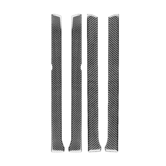 4 PCS / Set Carbon Fiber Car Window Inside Decorative Sticker for Toyota 4Runner 2010-2020 - Car Interior Mouldings by buy2fix | Online Shopping UK | buy2fix