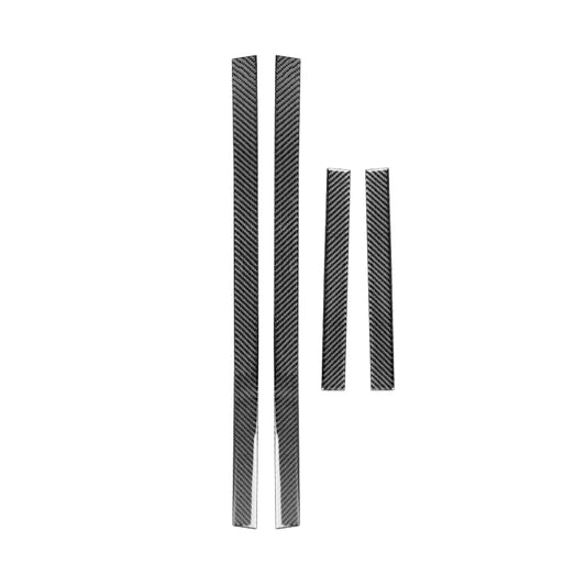 4 PCS / Set Carbon Fiber Car Outer Threshold Decorative Sticker for Toyota 4Runner 2010-2020 - Decorative Strip by buy2fix | Online Shopping UK | buy2fix