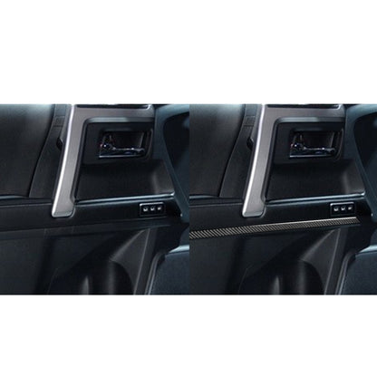 4 PCS / Set Carbon Fiber Car Door Inside Trim Decorative Sticker for Toyota 4Runner 2010-2020 - Car Interior Mouldings by buy2fix | Online Shopping UK | buy2fix