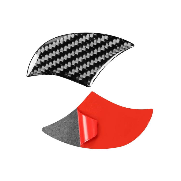 4 PCS / Set Carbon Fiber Car Tailgate Logo Decorative Sticker for Toyota 4Runner 2010-2020 - Car Interior Mouldings by buy2fix | Online Shopping UK | buy2fix