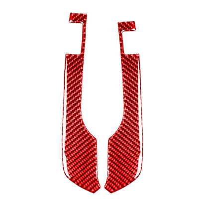 2 PCS / Set Carbon Fiber Car Speedometer Decorative Sticker for Nissan GTR R35 2008-2016, Left and Right Driving Universal(Red) by buy2fix