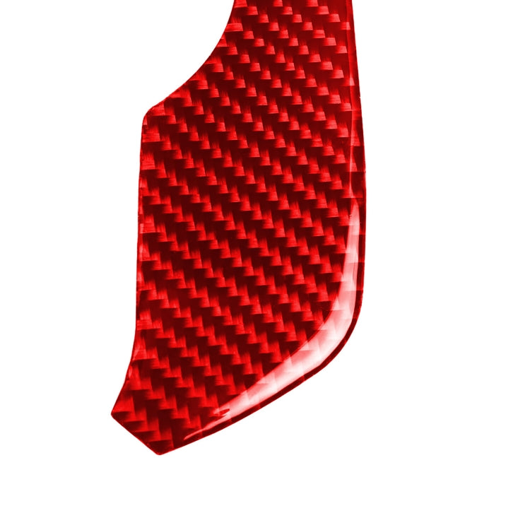 2 PCS / Set Carbon Fiber Car Speedometer Decorative Sticker for Nissan GTR R35 2008-2016, Left and Right Driving Universal(Red) by buy2fix