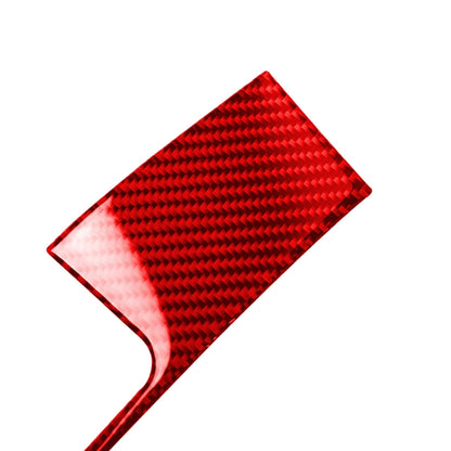 Carbon Fiber Car Window Lift Defogger Panel Sticker for Nissan GTR R35 2008-2016, Left and Right Driving Universal(Red) by buy2fix