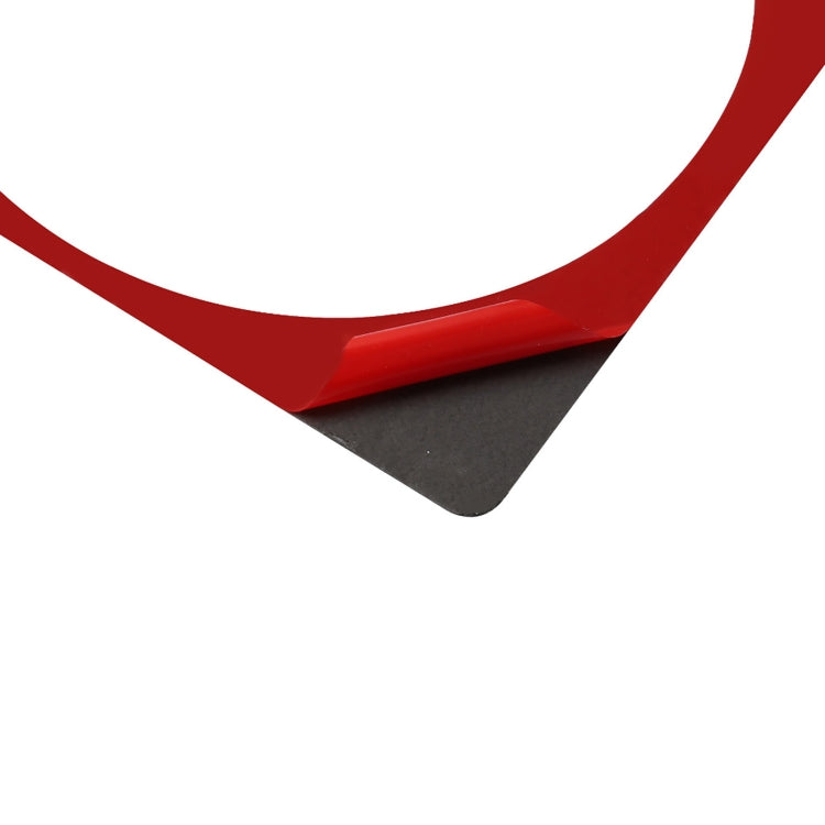 Carbon Fiber Car Rear Seat Speaker Decorative Sticker for Nissan GTR R35 2008-2016, Left and Right Driving Universal (Red) by buy2fix