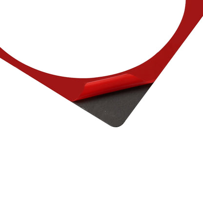 Carbon Fiber Car Rear Seat Speaker Decorative Sticker for Nissan GTR R35 2008-2016, Left and Right Driving Universal (Red) by buy2fix