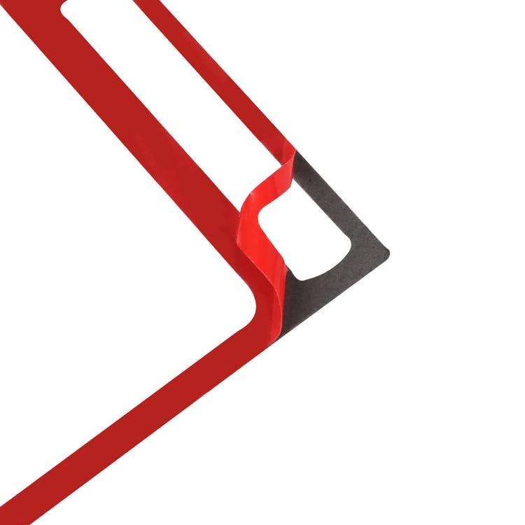 Carbon Fiber Car Navigation Display Frame Decorative Sticker for Nissan GTR R35 2008-2016, Left Driving(Red) by buy2fix