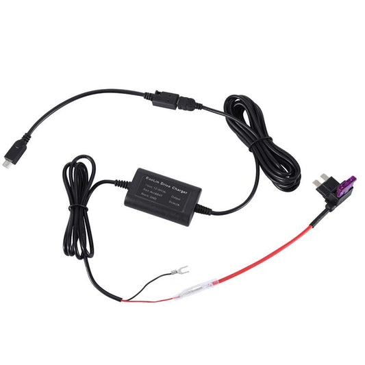 Vehicle Data Recorder Voltage Drop Line 12V to 5V Low Voltage Protection Electrical Appliance Step-down Line, Length: 3.2m - DIY Cables by buy2fix | Online Shopping UK | buy2fix