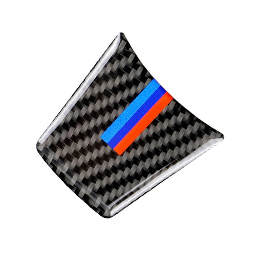 Car Carbon Fiber Steering Wheel Three Color Decorative Sticker for BMW Z4 2009-2015 by buy2fix