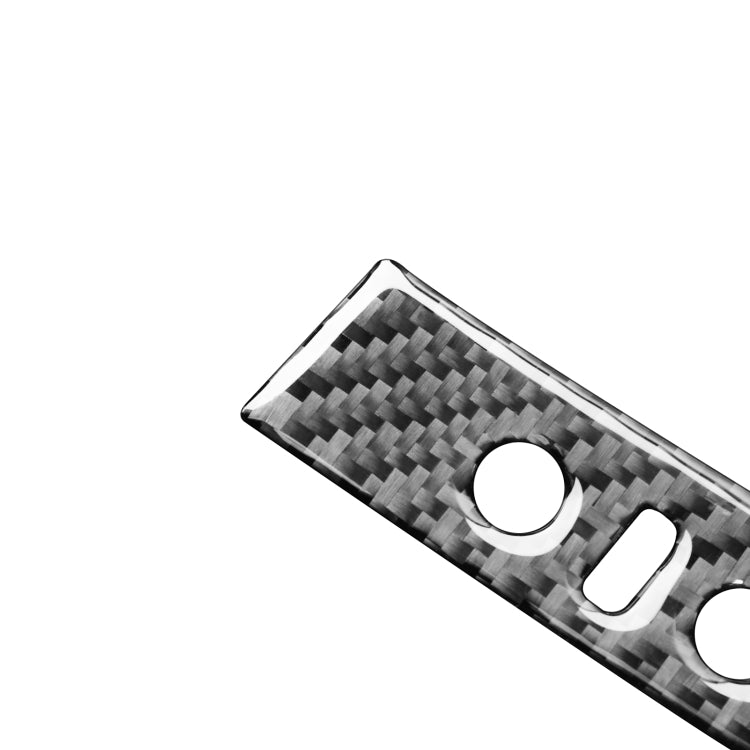 2 PCS / Set Carbon Fiber Car Central Control Panel A Version Decorative Sticker for Lexus GS 2006-2011,Left and Right Drive Universal by buy2fix