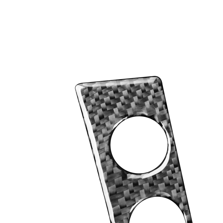 2 PCS / Set Carbon Fiber Car Central Control Panel B Version Decorative Sticker for Lexus GS 2006-2011,Left and Right Drive Universal by buy2fix