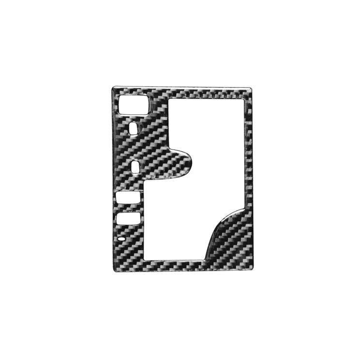 Carbon Fiber Car Gear Panel Outside Frame A Version Decorative Sticker for Lexus GS 2006-2011,Left Drive by buy2fix