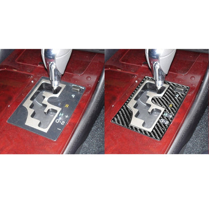 Carbon Fiber Car Gear Panel Outside Frame A Version Decorative Sticker for Lexus GS 2006-2011,Right Drive by buy2fix