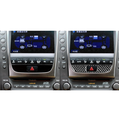 Carbon Fiber Car Double Flash Panel Decorative Sticker for Lexus GS 2006-2011,Left and Right Drive Universal by buy2fix