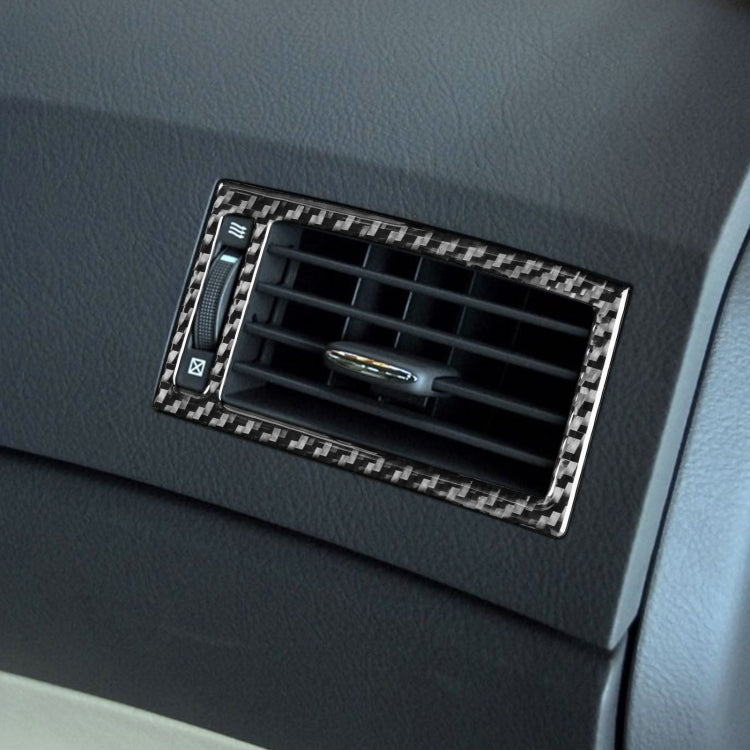 2 PCS / Set Carbon Fiber Car Left and Right Air Outlets Decorative Sticker for Lexus GS 2006-2011,Left Drive by buy2fix