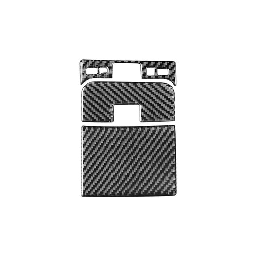 3 PCS / Set Carbon Fiber Car Trunk Switch Panel Decorative Sticker for Lexus GS 2006-2011,Left and Right Drive Universal by buy2fix