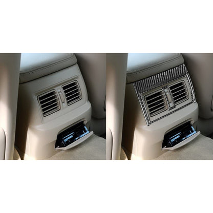 3 PCS / Set Carbon Fiber Rear Exhaust Vent Decorative Sticker for Lexus GS 2006-2011,Left and Right Drive Universal by buy2fix