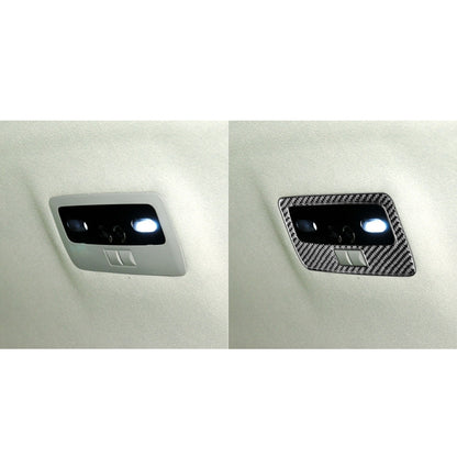 Carbon Fiber Car Rear Reading Light Panel Decorative Sticker for Lexus GS 2006-2011,Left and Right Drive Universal by buy2fix