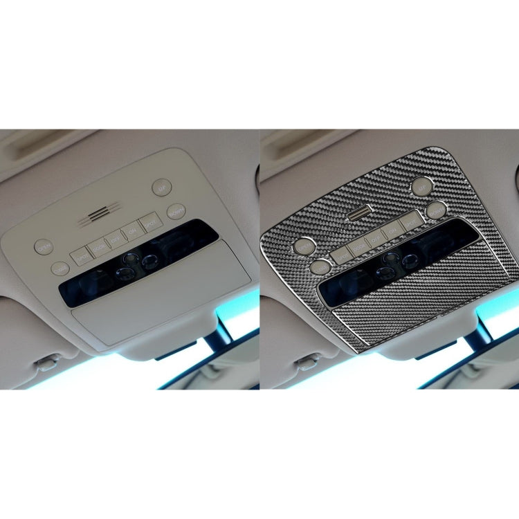 2 PCS / Set Carbon Fiber Car Reading Light Panel A Version Decorative Sticker for Lexus GS 2006-2011,Left and Right Drive Universal by buy2fix