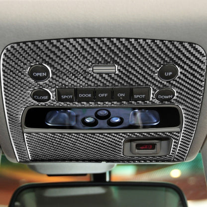 2 PCS / Set Carbon Fiber Car Reading Light Panel B Version Decorative Sticker for Lexus GS 2006-2011,Left and Right Drive Universal by buy2fix