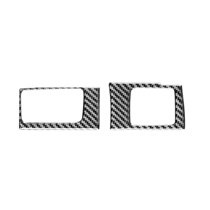 2 PCS / Set Carbon Fiber Car Central Control Card Box Panel Decorative Sticker for Honda CRV 2007-2011,Left Drive by buy2fix