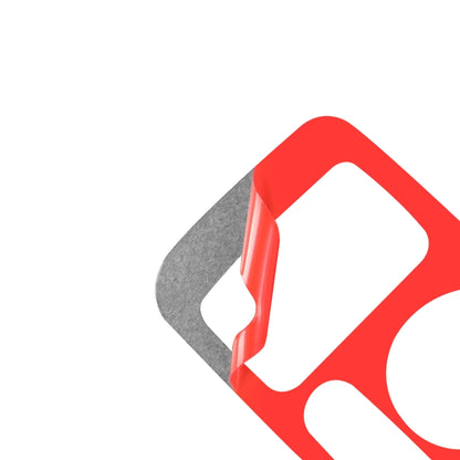 Carbon Fiber Car Rearview Mirror Adjustment Switch Frame Decorative Sticker for Honda CRV 2007-2011,Left Drive by buy2fix