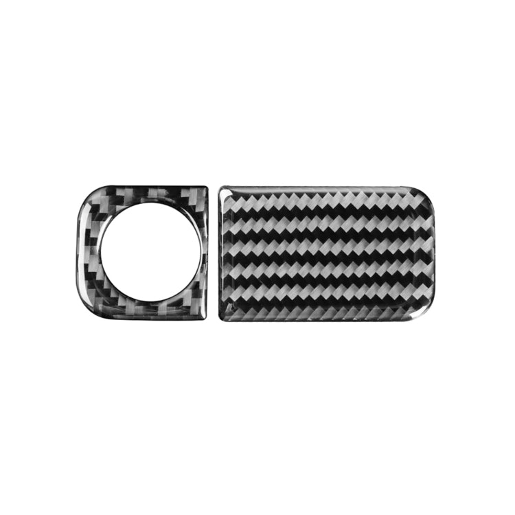 2 PCS / Set Carbon Fiber Car Glove Box Opening Frame Decorative Sticker for Honda CRV 2007-2011,Left Drive by buy2fix