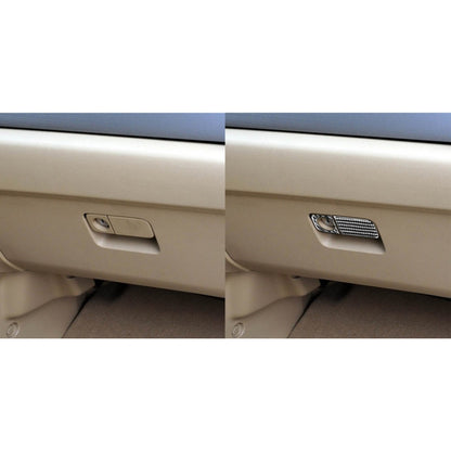 2 PCS / Set Carbon Fiber Car Glove Box Opening Frame Decorative Sticker for Honda CRV 2007-2011,Left Drive by buy2fix