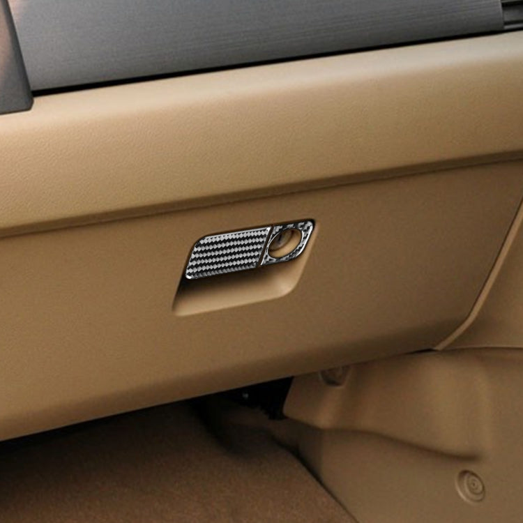 2 PCS / Set Carbon Fiber Car Glove Box Opening Frame Decorative Sticker for Honda CRV 2007-2011,Right Drive by buy2fix