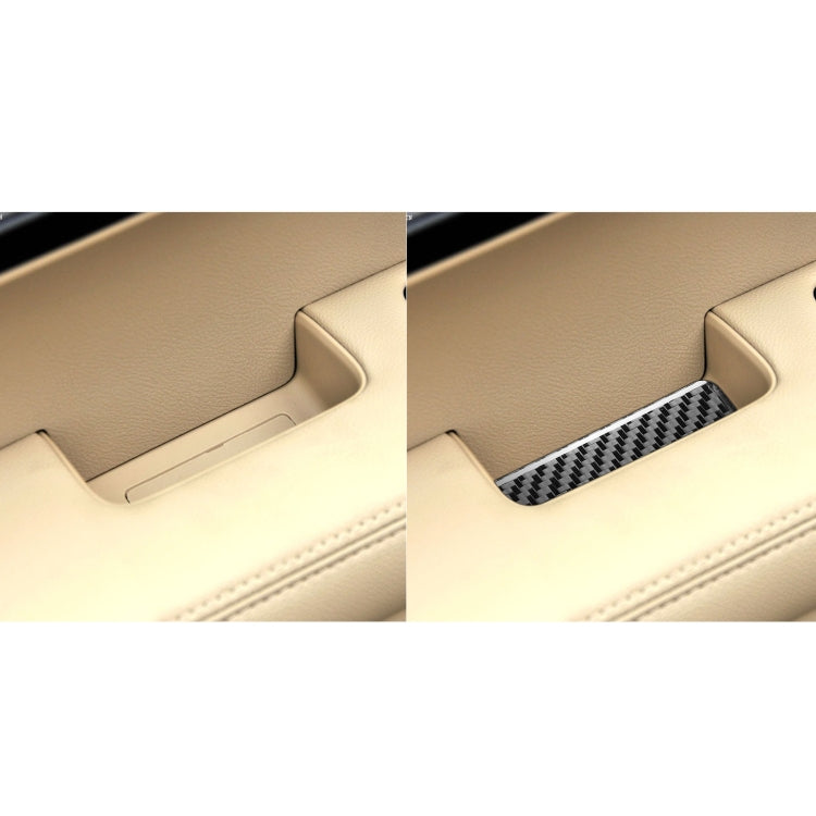 4 PCS / Set Carbon Fiber Car Inner Armrest Gasket Decorative Sticker for Honda CRV 2007-2011,Left and Right Drive Universal - Car Interior Mouldings by buy2fix | Online Shopping UK | buy2fix