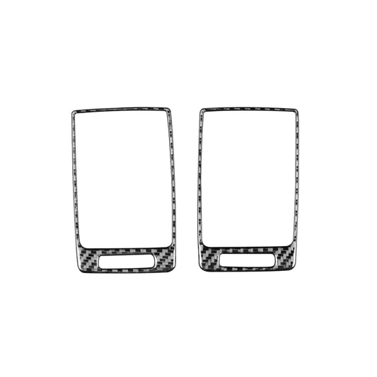 2 PCS / Set Carbon Fiber Car Side Air Outlet Frame Decorative Sticker for Honda CRV 2007-2011,Left and Right Drive Universal by buy2fix