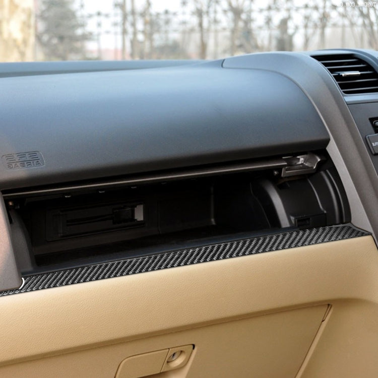 Carbon Fiber Car Co-pilot Center Control Trim Decorative Sticker for Honda CRV 2007-2011,Right Drive by buy2fix