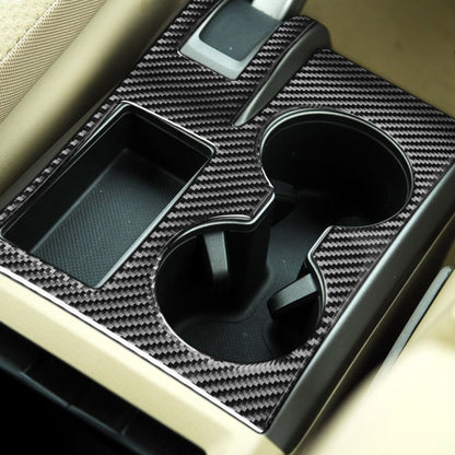 Carbon Fiber Car Cup Holder Panel Decorative Sticker for Honda CRV 2007-2011,Left Drive by buy2fix