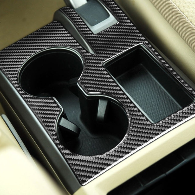 Carbon Fiber Car Cup Holder Panel Decorative Sticker for Honda CRV 2007-2011,Right Drive by buy2fix