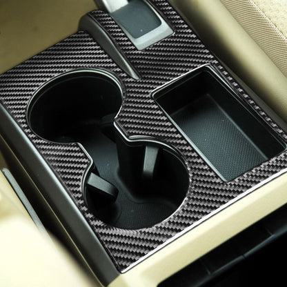 Carbon Fiber Car Cup Holder Panel Decorative Sticker for Honda CRV 2007-2011,Right Drive by buy2fix