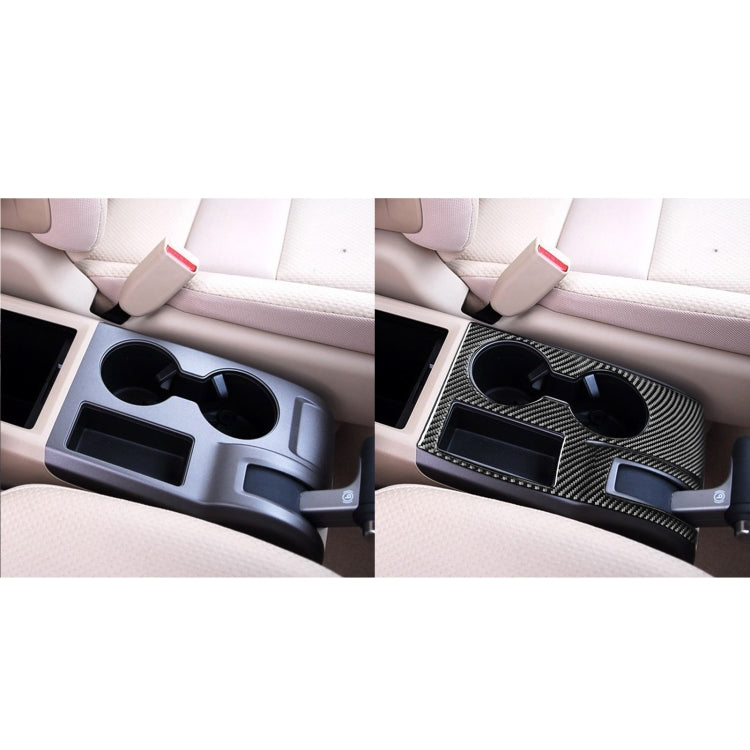 Carbon Fiber Car Cup Holder Panel Decorative Sticker for Honda CRV 2007-2011,Right Drive by buy2fix
