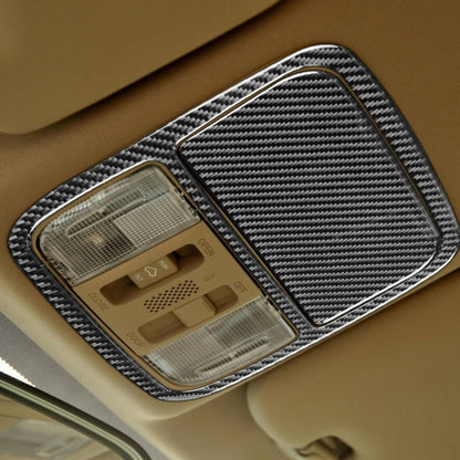 2 PCS / Set Carbon Fiber Car Front Reading Light Panel Decorative Sticker for Honda CRV 2007-2011,Left and Right Drive Universal by buy2fix