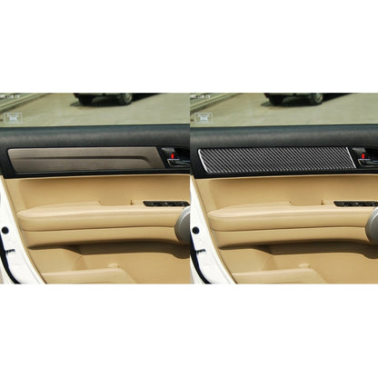 4 PCS / Set Carbon Fiber Car Interior Door Panel Trim Decorative Sticker for Honda CRV 2007-2011,Left and Right Drive Universal - Car Interior Mouldings by buy2fix | Online Shopping UK | buy2fix